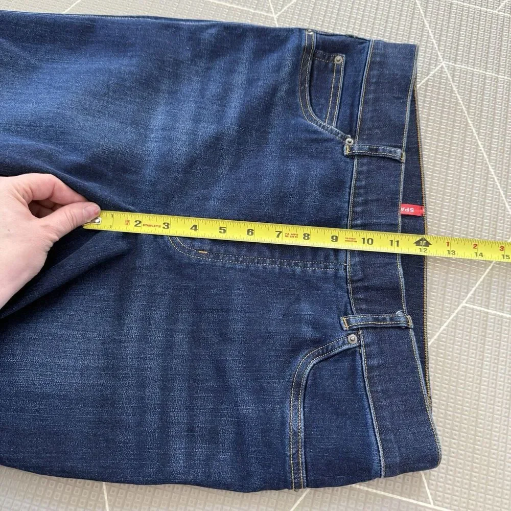 SPANX Dark Blue Boot Cut Jeans - Picture 9 of 10